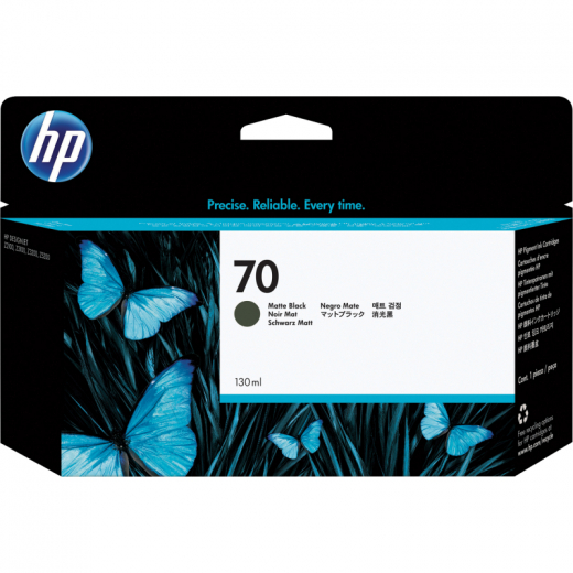 HP Tintenpatrone C9448A 70 130ml mattschwarz, - HPAC9448A