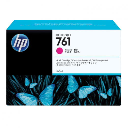 HP Tintenpatrone CM993A 761 400ml magenta, - HPACM993A