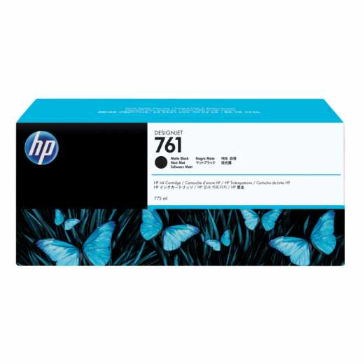 HP Tintenpatrone CM997A 761 775ml matt schwarz, - HPACM997A