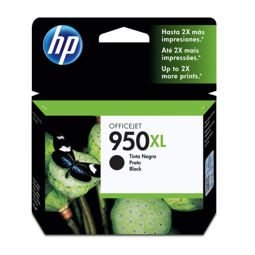 HP Tintenpatrone CN045AE 950XL 2.300Seiten 53ml schwarz, - HPACN045AE