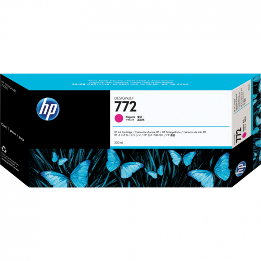 HP Tintenpatrone CN629A 772 magenta 300ml, - HPACN629A