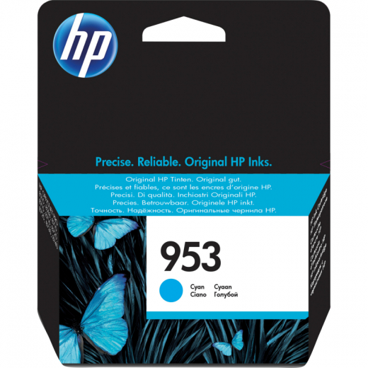 HP Tintenpatrone F6U12AE 953 630Seiten cyan, - HPAF6U12AE