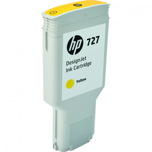 HP Tintenpatrone F9J78A 727 300ml gelb, - 576647008