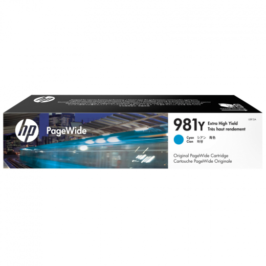 HP Tintenpatrone L0R13A 981Y 16.000Seiten cyan, - HPAL0R13A