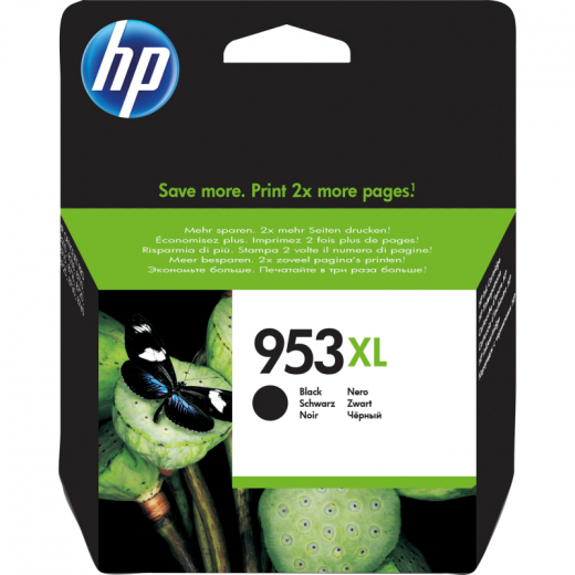 HP Tintenpatrone L0S70AE 953XL 2.000Seiten schwarz, - HPAL0S70AE