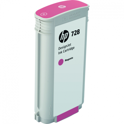 HP Tintenpatrone Nr.728 F9J66A HC 130ml magenta, - HPAF9J66A