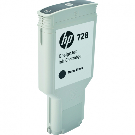 HP Tintenpatrone Nr.728 F9J68A HC 300ml schwarz, - HPAF9J68A