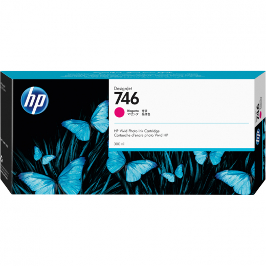 HP Tintenpatrone P2V78A Nr.746 300ml magenta, - 577274015