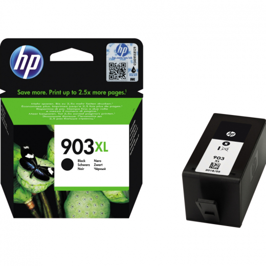 HP Tintenpatrone T6M15AE 903XL 750Seiten schwarz, - HPAT6M15AE