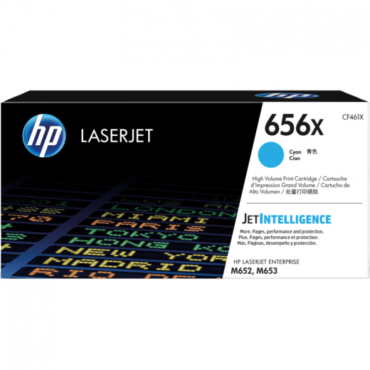 HP Toner 656X CF461X CF461X 22.000Seiten cyan, - 576989001