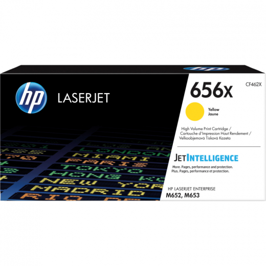 HP Toner 656X CF462X CF462X 22.000Seiten gelb, - 576989008