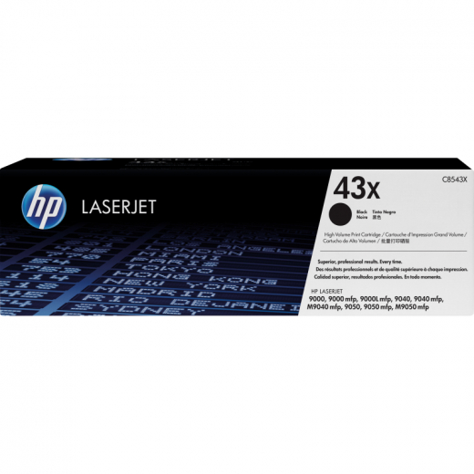 HP Toner C8543X 43X 30.000Seiten schwarz, - HPAC8543X