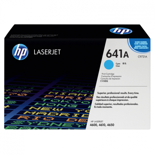 HP Toner C9721A 641A 8.000Seiten cyan, - HPAC9721A