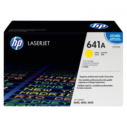 HP Toner C9722A 641A 8.000Seiten gelb, - HPAC9722A