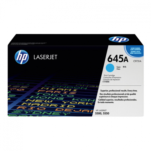 HP Toner C9731A 645A 12.000Seiten cyan, - HPAC9731A