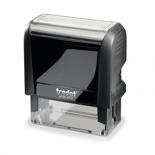 trodat Textstempel Printy 4913 6zeilig schwarz/grau, - 62515890