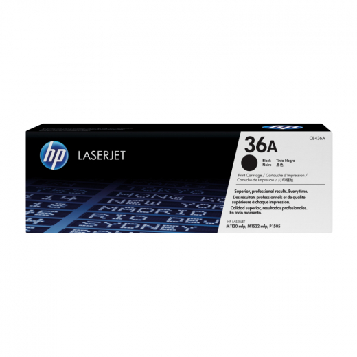 HP Toner CB436A 36A 2.000Seiten schwarz, - HPACB436A