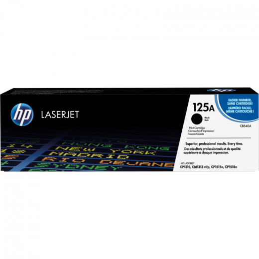 HP Toner CB540A 125A 2.200Seiten schwarz, - HPACB540A