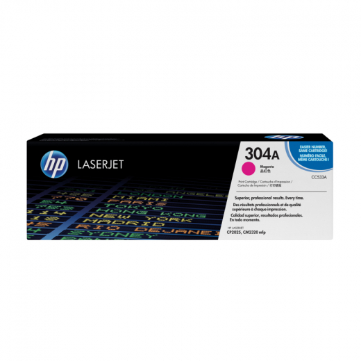 HP Toner CC533A 304A 2.800Seiten magenta, - HPACC533A