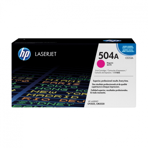 HP Toner CE253A 504A 7.000Seiten magenta, - HPACE253A