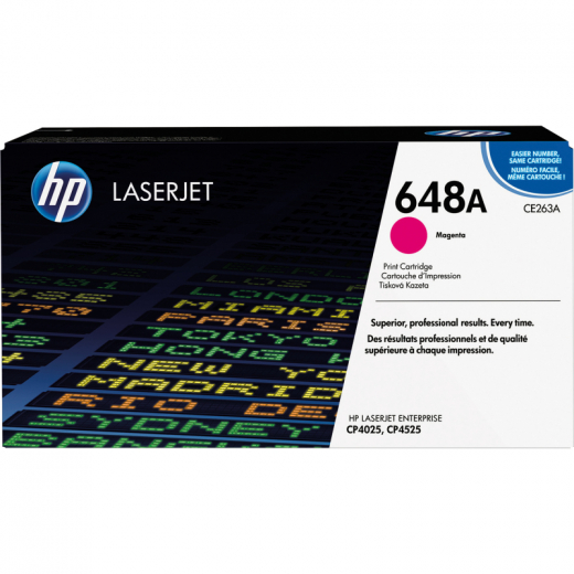 HP Toner CE263A 648A 11.000Seiten magenta, - HPACE263A