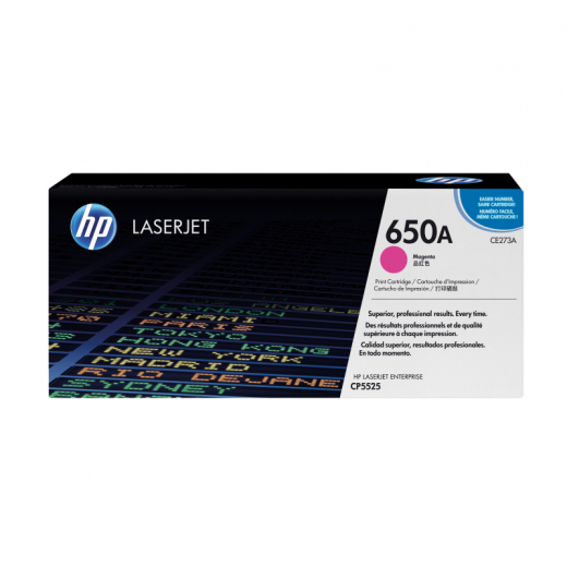 HP Toner CE273A 650A 15.000Seiten magenta, - HPACE273A