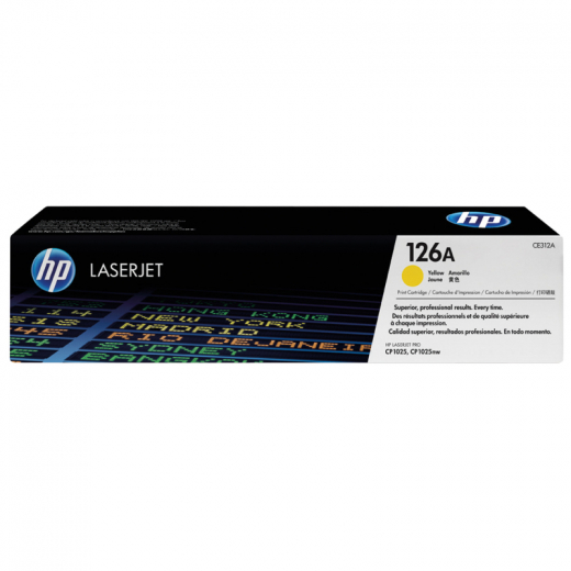 HP Toner CE312A 126A 1.000Seiten gelb, - HPACE312A