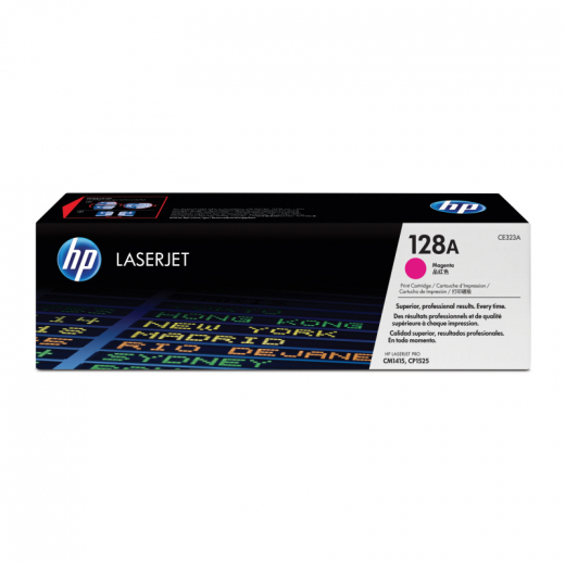 HP Toner CE323A 128A 1.300Seiten magenta, - HPACE322A