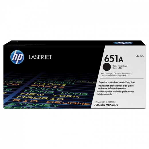 HP Toner CE340A 651A 13.500Seiten schwarz, - HPACE340A