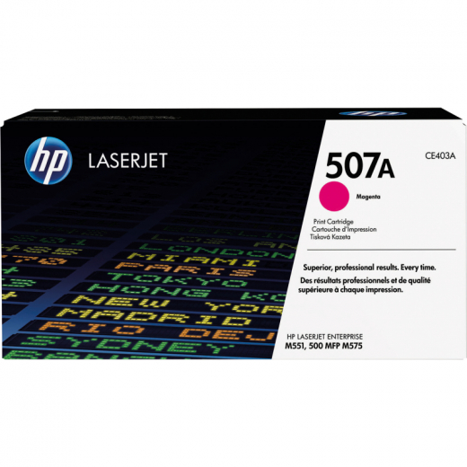 HP Toner CE403A 507A 6.000Seiten magenta, - HPACE403A