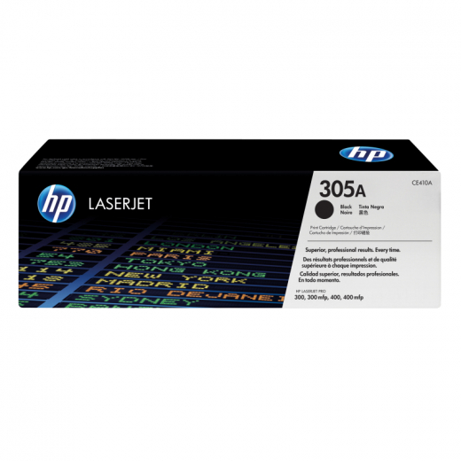 HP Toner CE410A 305A 2.200Seiten schwarz, - HPACE410A