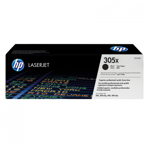 HP Toner CE410X 305X 4.000Seiten schwarz, - HPACE410X