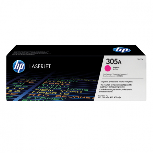 HP Toner CE413A 305A 2.600Seiten magenta, - HPACE413A