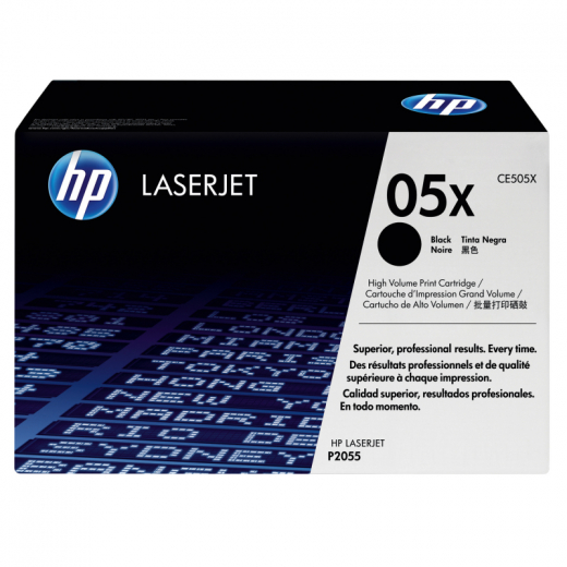 HP Toner CE505X 05X 6.500Seiten schwarz, - HPACE505X