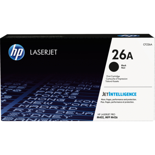 HP Toner CF226A 26A 3.100Seiten schwarz,