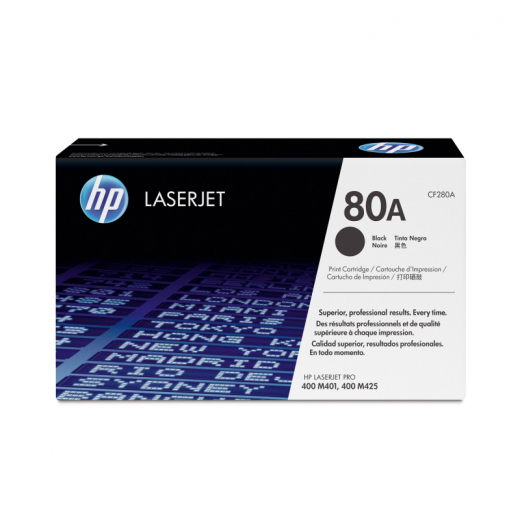 HP Toner CF280A 80A 2.700Seiten schwarz, - HPACF280A