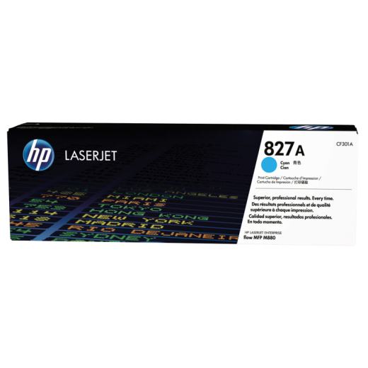 HP Toner CF301A 827A 32.000Seiten cyan,