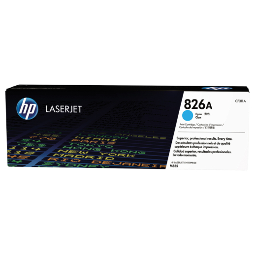 HP Toner CF311A 826A 31.500Seiten cyan,