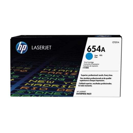 HP Toner CF331A 654A 15.000Seiten cyan,