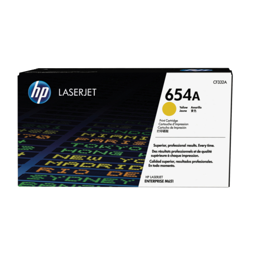 HP Toner CF332A 654A 15.000Seiten gelb,
