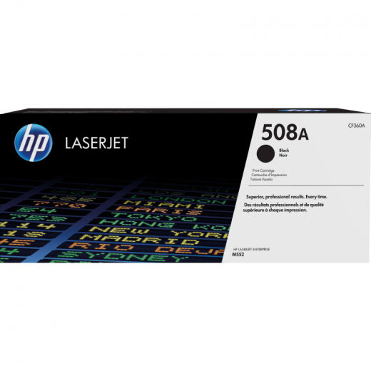 HP Toner CF360A 508A 6.000Seiten schwarz, - HPACF360A