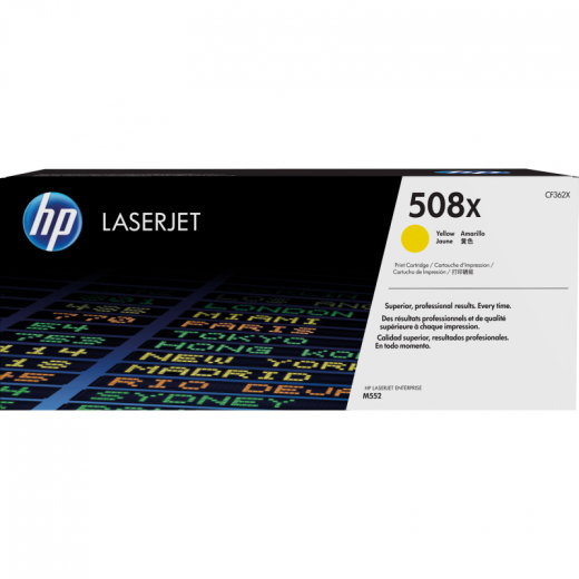 HP Toner CF362X 508X 9.500Seiten gelb, - HPACF362X