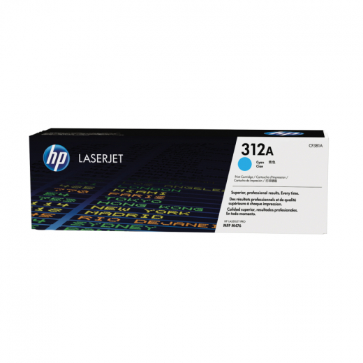 HP Toner CF381A 312A 2.700Seiten cyan, - HPACF381A