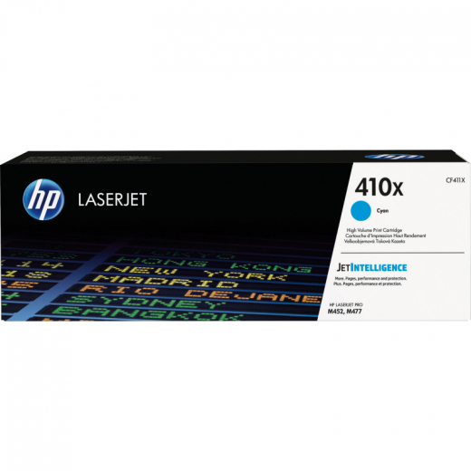 HP Toner CF411X 410X 5.000Seiten cyan, - HPACF411X