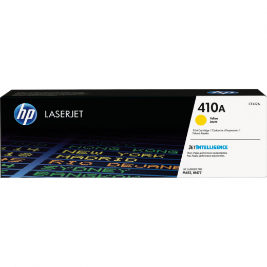 HP Toner CF412A 410A 2.300Seiten gelb, - HPACF412A