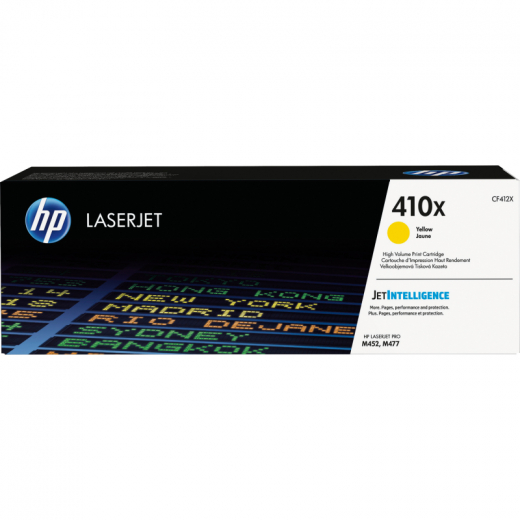 HP Toner CF412X 410X 5.000Seiten gelb, - HPACF412X