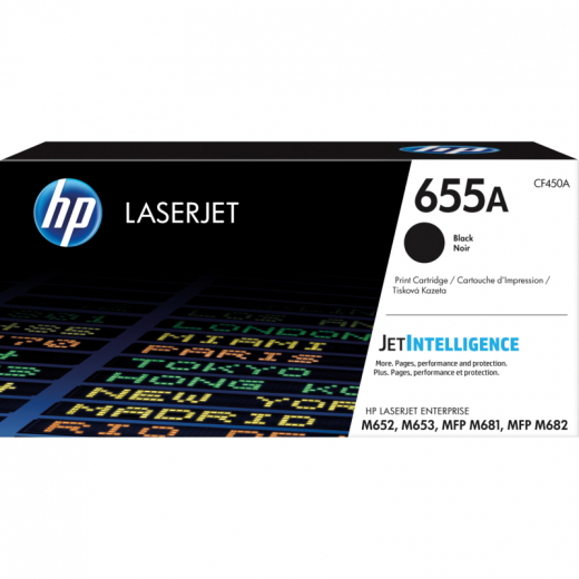 HP Toner CF450A 655A 12.500Seiten schwarz, - 576986