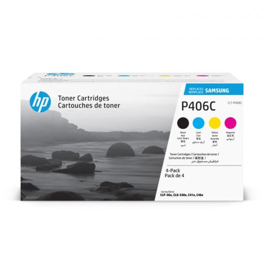 HP Toner CLT-P406C x sw/c/m/y 4 St./Pack., - HPASU375A