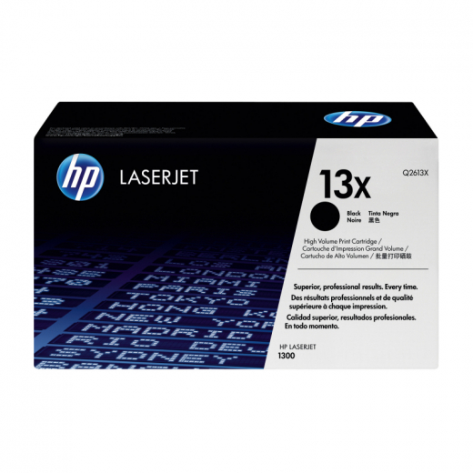 HP Toner Q2613X 13X 4.000Seiten schwarz, - HPAQ2613X