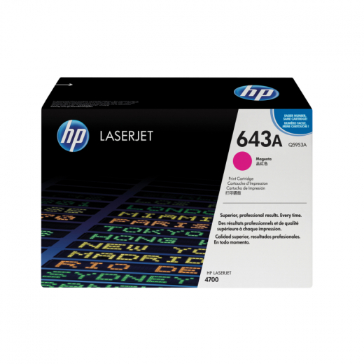 HP Toner Q5953A 643A 10.000Seiten magenta, - HPAQ5953A